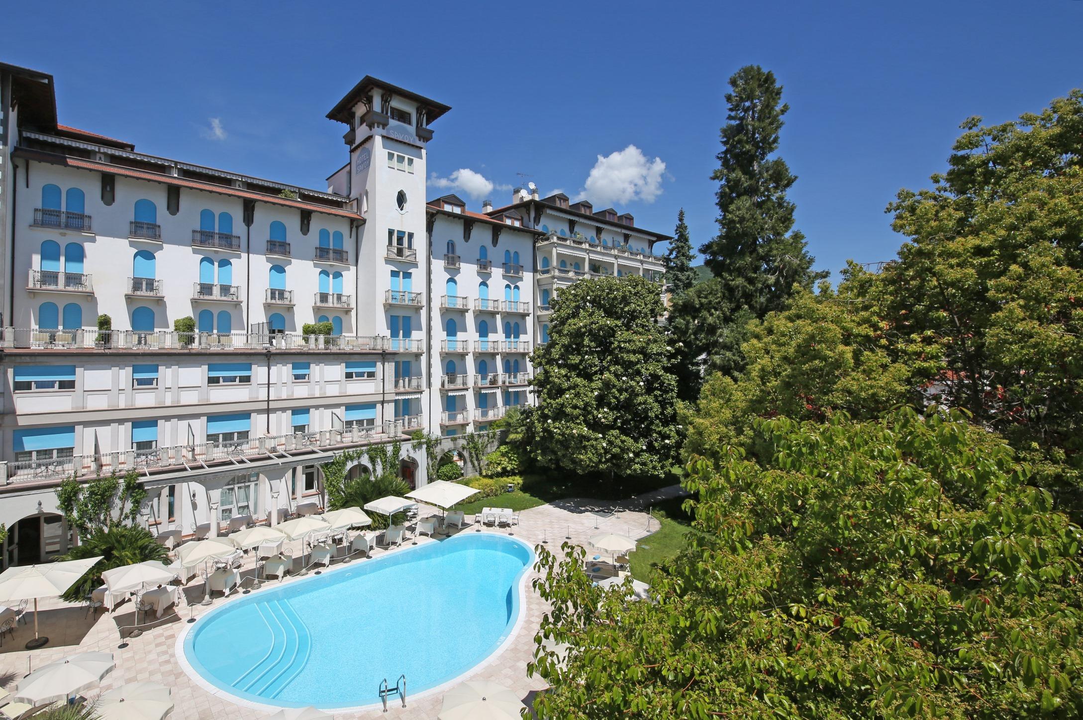 Hotel Savoy Palace Gardone Riviera Exterior foto