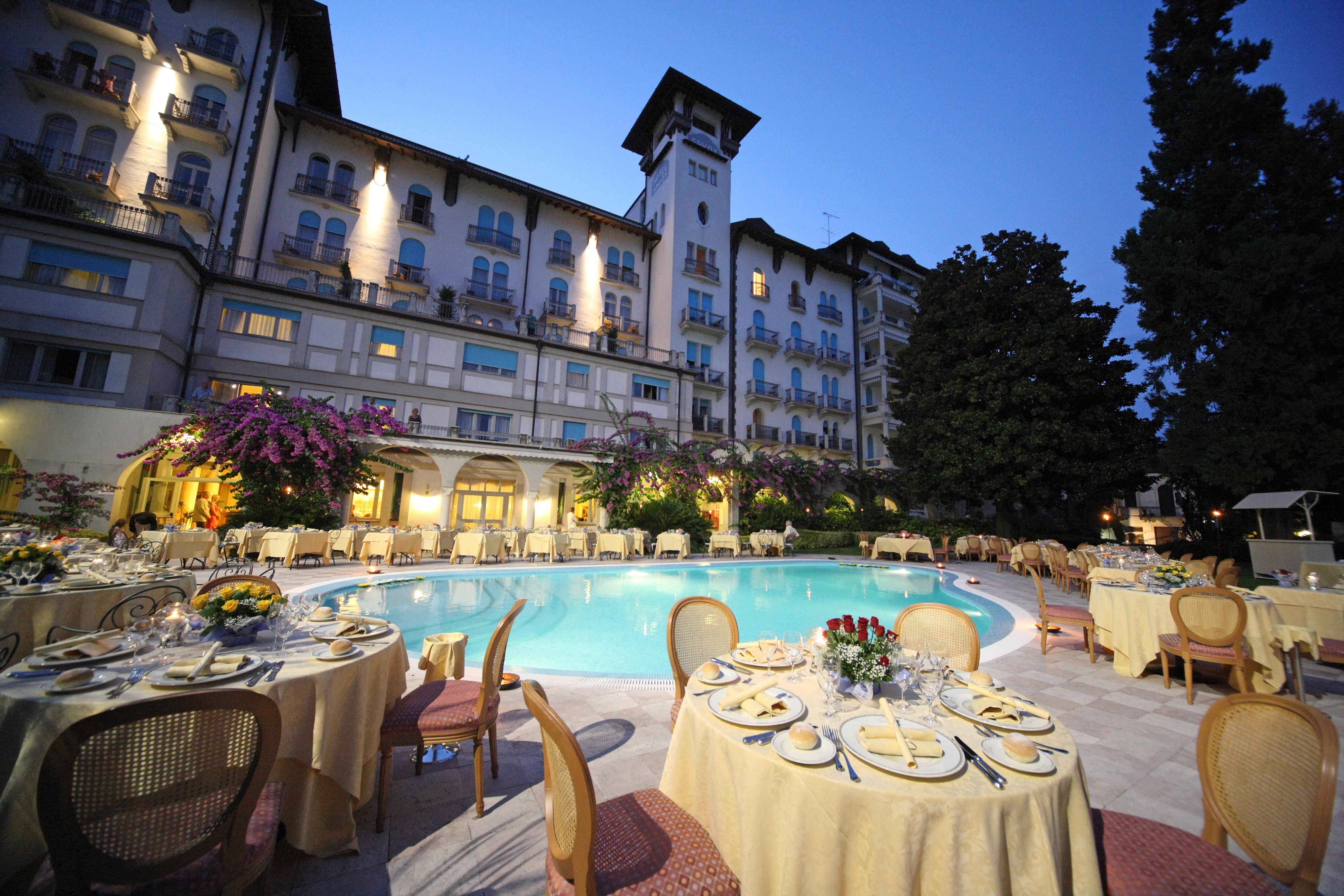 Hotel Savoy Palace Gardone Riviera Exterior foto