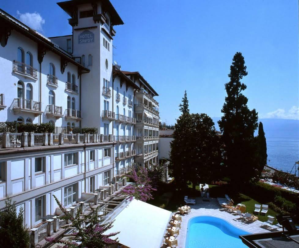 Hotel Savoy Palace Gardone Riviera Exterior foto